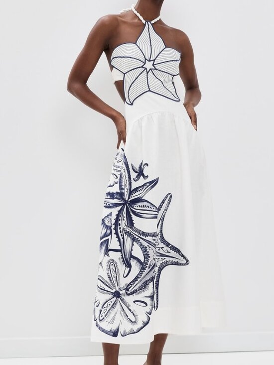 FARM Rio Dresses & Skirts - FARM Rio Coast Stars Maxi Dress